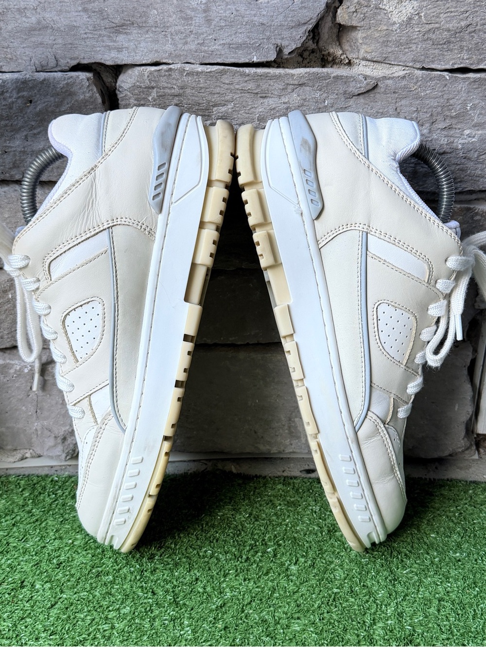 Axel Arigato Area Lo Panelled Leather Women’s Sneakers - Picture 7 of 10